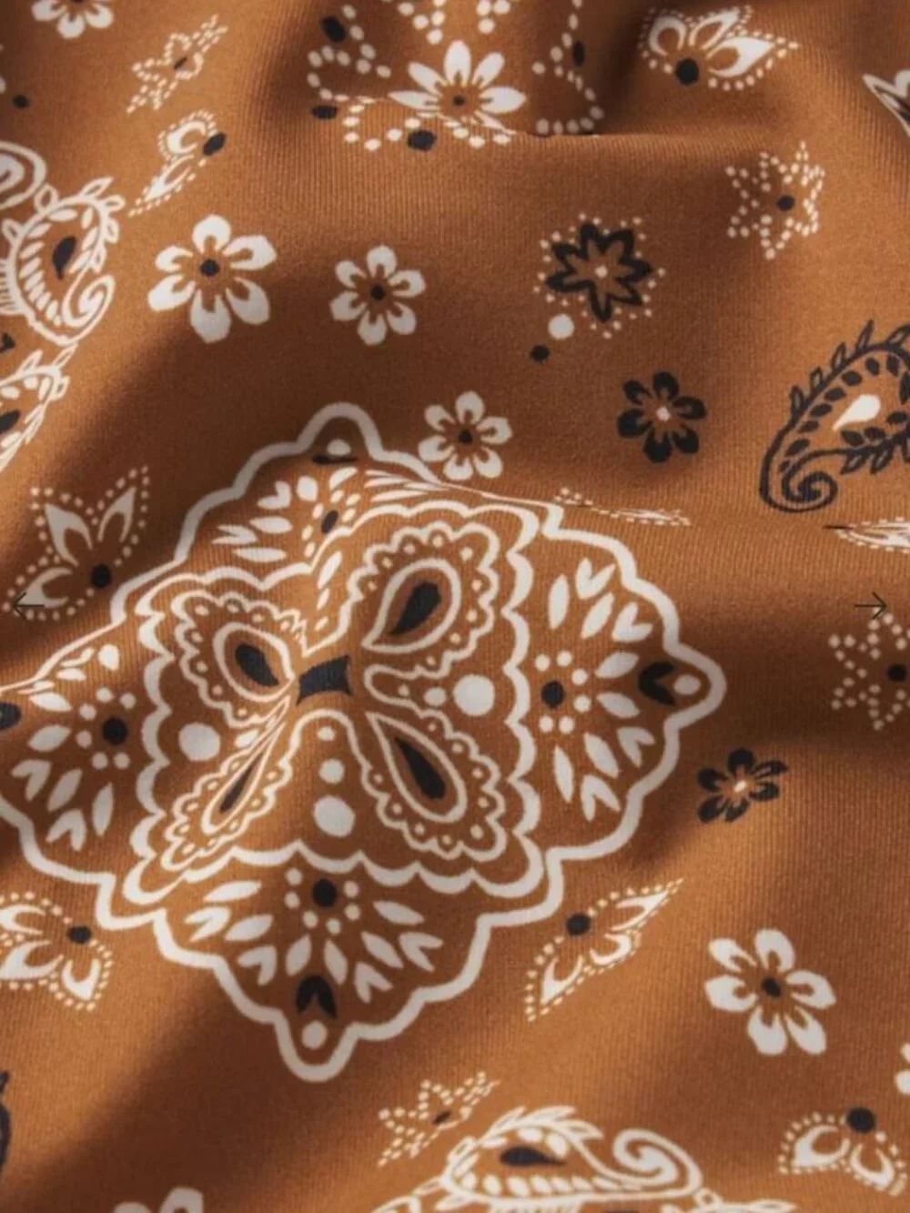 NEW SKIMS Signature Swim Scoop Neck One Piece Swimsuit Almond Bandana Small NWT